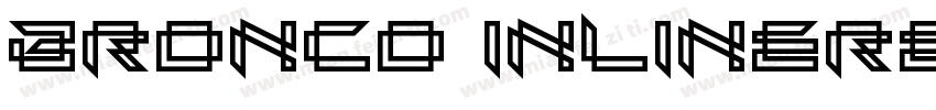 Bronco InLineRegular字体转换